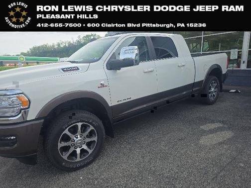 Pearl White 2023 RAM 3500 Longhorn
