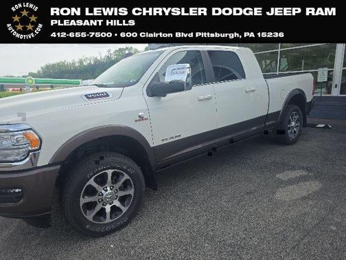 Pearl White 2023 RAM 3500 Longhorn