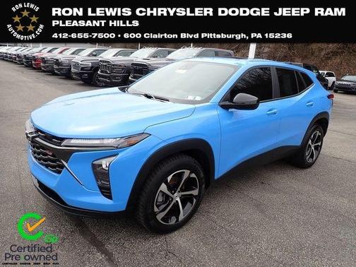 Fountain Blue 2024 Chevrolet Trax 1RS