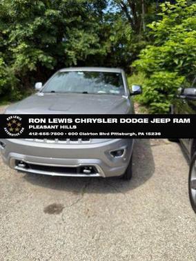Billet Silver Metallic Clearcoat 2015 Jeep Grand Cherokee Overland