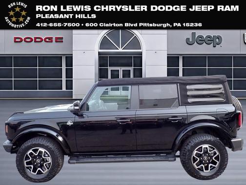 Shadow Black 2022 Ford Bronco Outer Banks