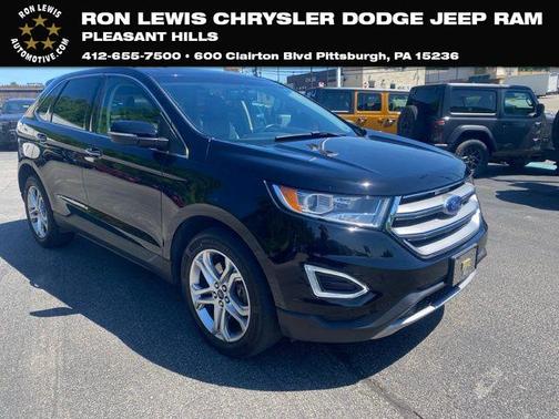 Shadow Black 2016 Ford Edge Titanium