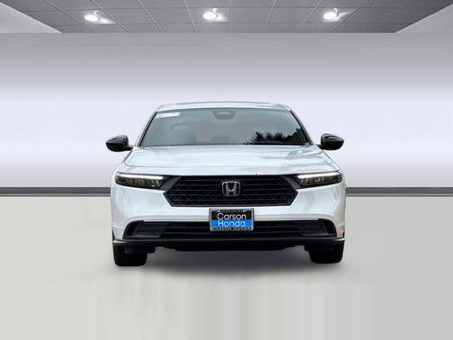 Platinum White Pearl 2024 Honda Accord Hybrid Sport