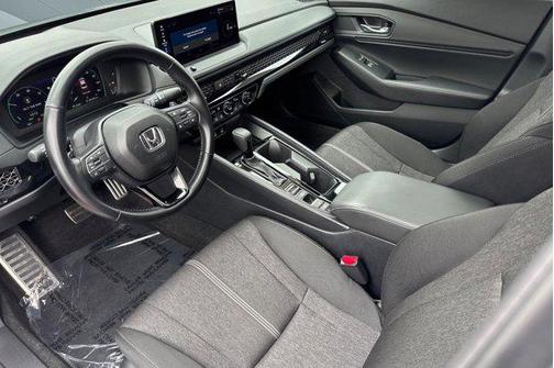 Platinum White Pearl 2024 Honda Accord Hybrid Sport