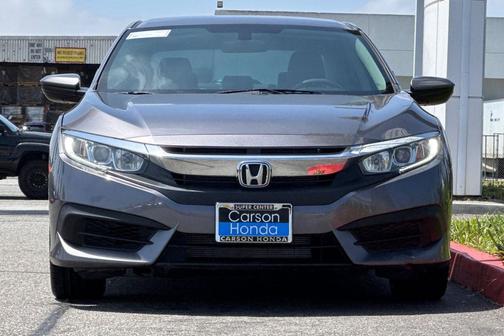 Modern Steel Metallic 2017 Honda Civic LX