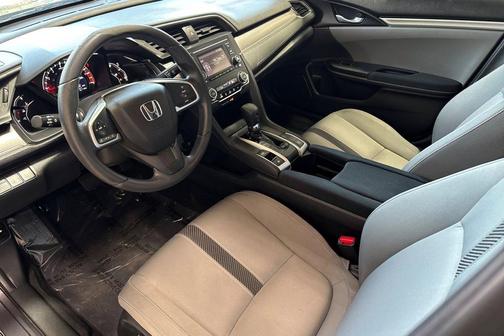 Modern Steel Metallic 2017 Honda Civic LX