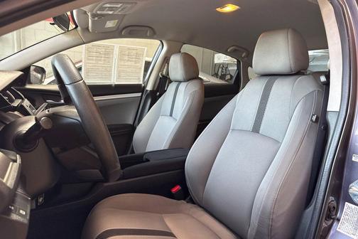 Modern Steel Metallic 2017 Honda Civic LX