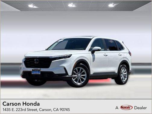 Platinum White Pearl 2025 Honda CR-V EX-L 2WD