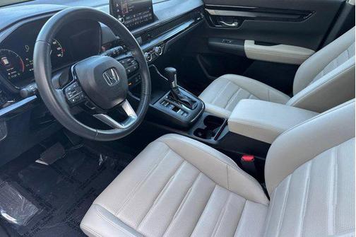 Platinum White Pearl 2025 Honda CR-V EX-L 2WD