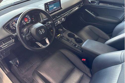 Platinum White Pearl 2024 Honda Civic Touring