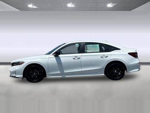 Platinum White Pearl 2026 Honda Civic Sport