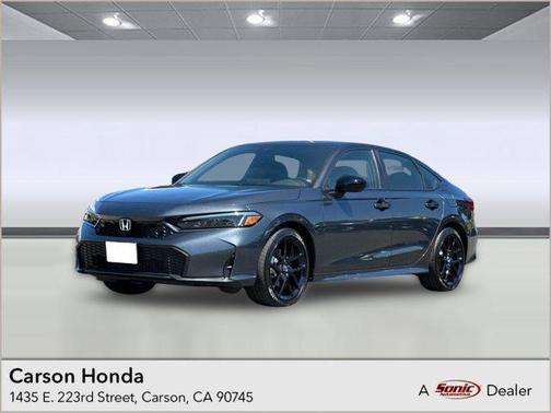 Meteorite Gray Metallic 2026 Honda Civic Hybrid Sport Sedan