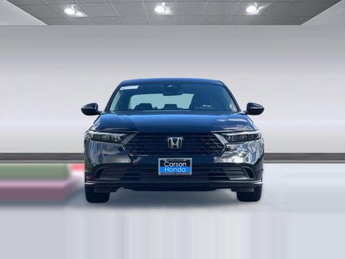 Crystal Black Pearl 2025 Honda Accord LX 1.5T
