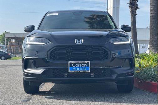 Crystal Black Pearl 2024 Honda HR-V 2WD Sport