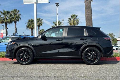 Crystal Black Pearl 2024 Honda HR-V 2WD Sport