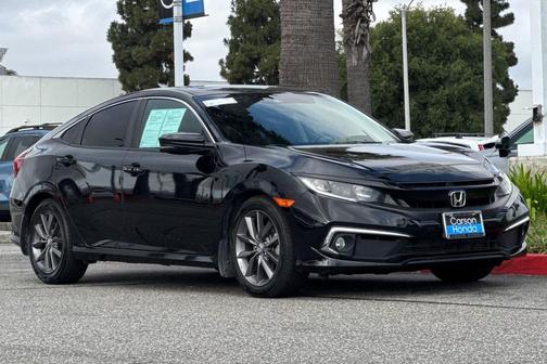 Crystal Black Pearl 2020 Honda Civic EX