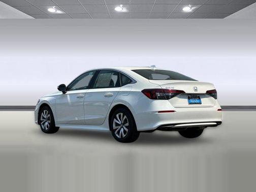 Platinum White Pearl 2026 Honda Civic LX