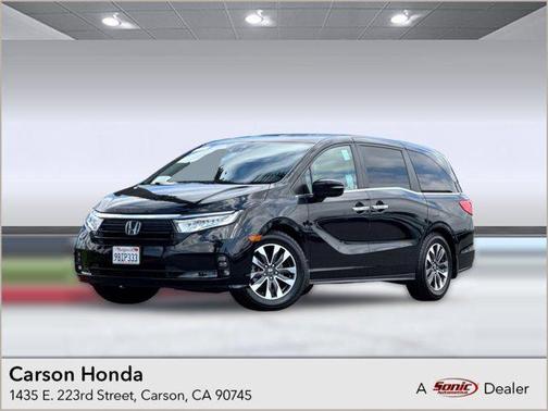 Crystal Black Pearl 2022 Honda Odyssey EX-L