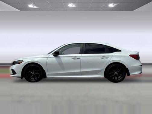 Platinum White Pearl 2023 Honda Civic Sport
