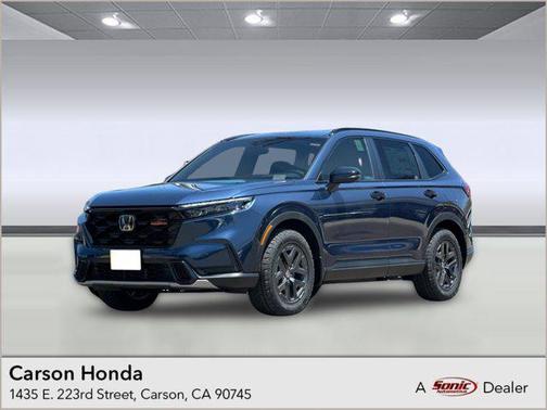 Canyon River Blue 2026 Honda CR-V Hybrid TrailSport AWD SUV