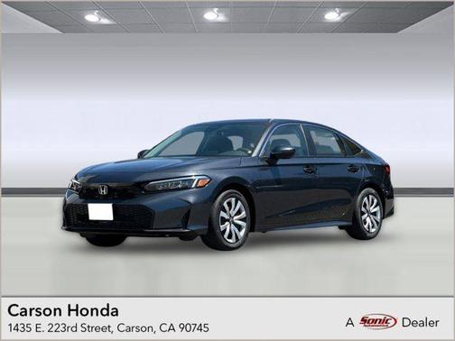 Meteorite Gray Metallic 2026 Honda Civic LX