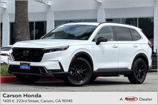 Platinum White Pearl 2023 Honda CR-V Hybrid Sport FWD
