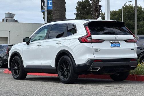 Platinum White Pearl 2023 Honda CR-V Hybrid Sport FWD
