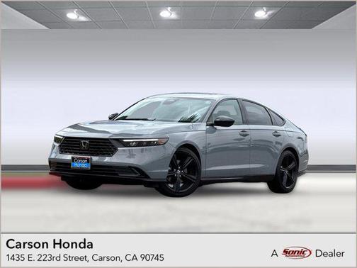 Urban Gray Pearl 2024 Honda Accord Hybrid Sport-L