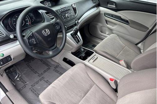 Alabaster Silver Metallic 2014 Honda CR-V LX