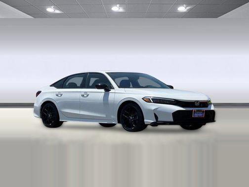 Platinum White Pearl 2026 Honda Civic Sport