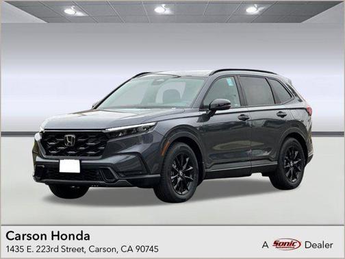 Meteorite Gray Metallic 2026 Honda CR-V Hybrid Sport-L FWD SUV