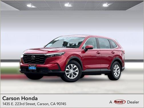 Radiant Red Metallic 2024 Honda CR-V LX 2WD