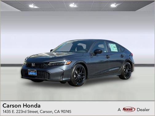 Meteorite Gray Metallic 2026 Honda Civic Sport