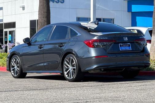 Gray 2024 Honda Civic Touring