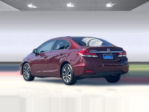 Maroon 2013 Honda Civic EX