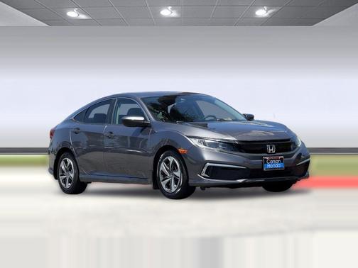 Modern Steel Metallic 2020 Honda Civic LX