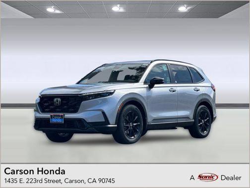 Solar Silver Metallic 2026 Honda CR-V Hybrid Sport FWD SUV