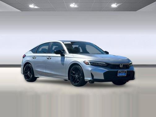 Solar Silver Metallic 2026 Honda Civic Sport