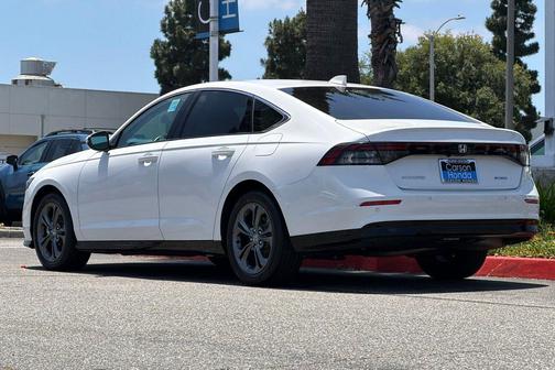 Platinum White Pearl 2025 Honda Accord Hybrid EX-L