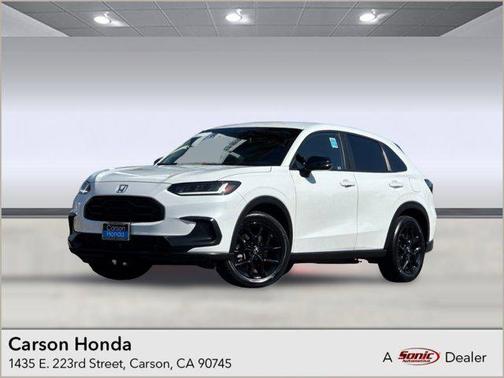 Crystal Black Pearl 2024 Honda HR-V 2WD Sport