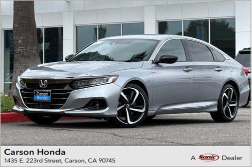 Lunar Silver Metallic 2021 Honda Accord Sport 2.0T