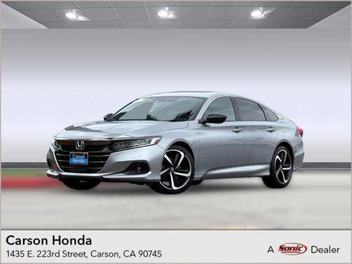 Lunar Silver Metallic 2021 Honda Accord Sport 2.0T