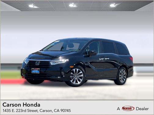 Crystal Black Pearl 2024 Honda Odyssey EX-L