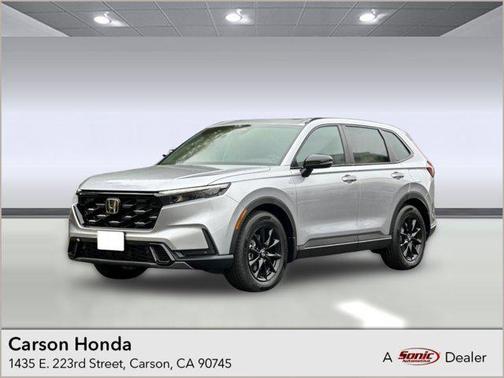 Solar Silver Metallic 2026 Honda CR-V Hybrid Sport-L FWD