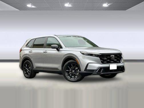 Solar Silver Metallic 2026 Honda CR-V Hybrid Sport-L FWD