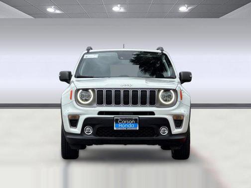 Alpine White Clearcoat 2021 Jeep Renegade Limited
