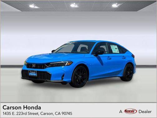 Boost Blue Pearl 2026 Honda Civic Sport