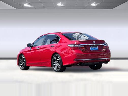 Red 2016 Honda Accord Sport