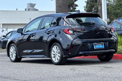 Midnight Black Metallic 2025 Toyota Corolla SE