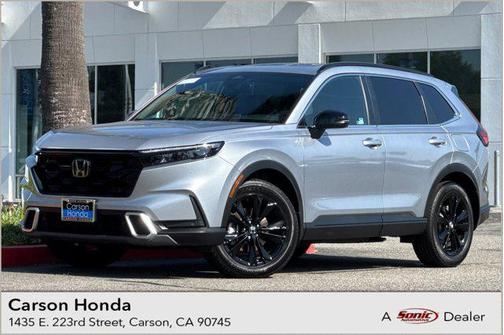 Lunar Silver Metallic 2023 Honda CR-V Hybrid Sport Touring AWD